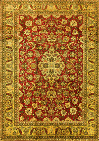 Persian Yellow Traditional Rug, tr243yw