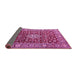 Sideview of Persian Pink Traditional Rug, tr243pnk