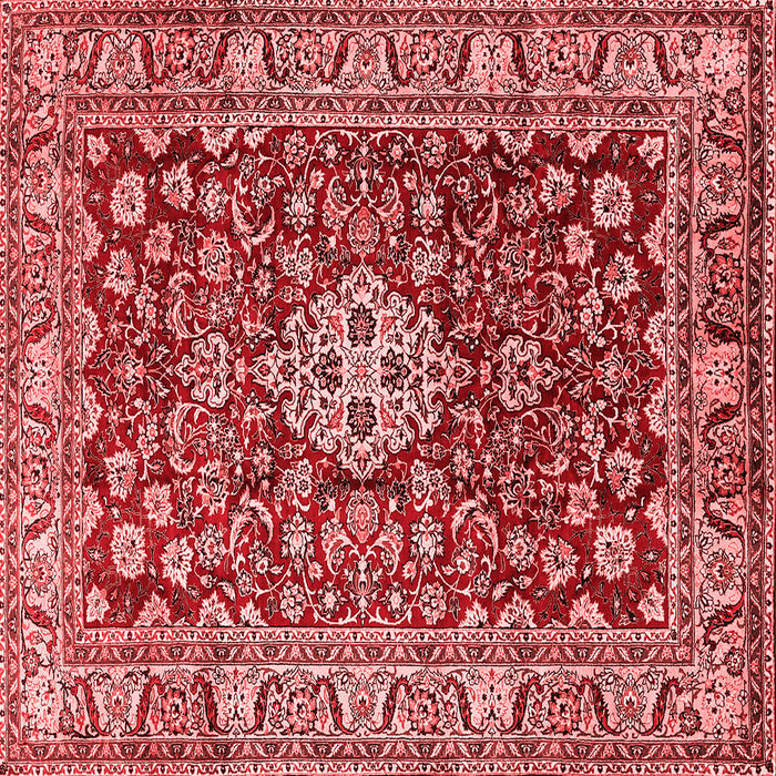 Machine Washable Persian Red Traditional Rug, wshtr243red