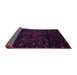 Sideview of Persian Purple Traditional Rug, tr2440pur