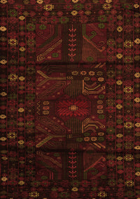 Persian Orange Traditional Rug, tr2440org