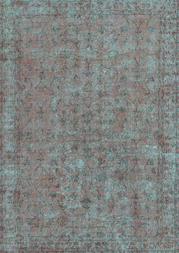 Persian Turquoise Bohemian Rug, tr2441turq