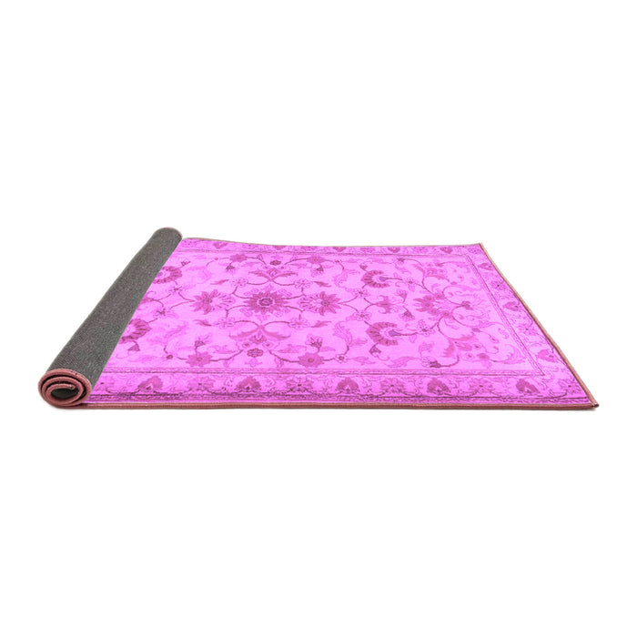 Sideview of Persian Purple Traditional Rug, tr2442pur