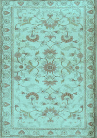 Persian Light Blue Traditional Rug, tr2442lblu