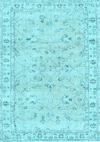 Persian Light Blue Traditional Rug, tr2443lblu