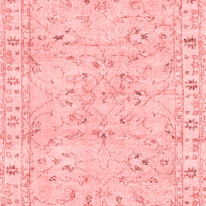 Machine Washable Persian Red Traditional Rug, wshtr2443red