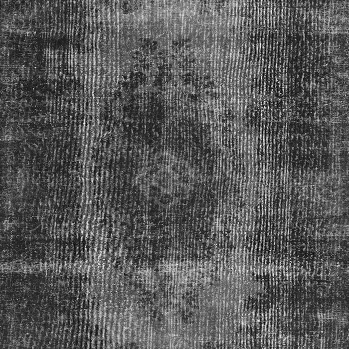 Serging Thickness of Machine Washable Persian Gray Traditional Rug, wshtr2444gry