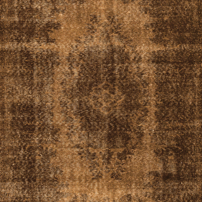 Serging Thickness of Machine Washable Persian Orange Traditional Area Rugs, wshtr2444org