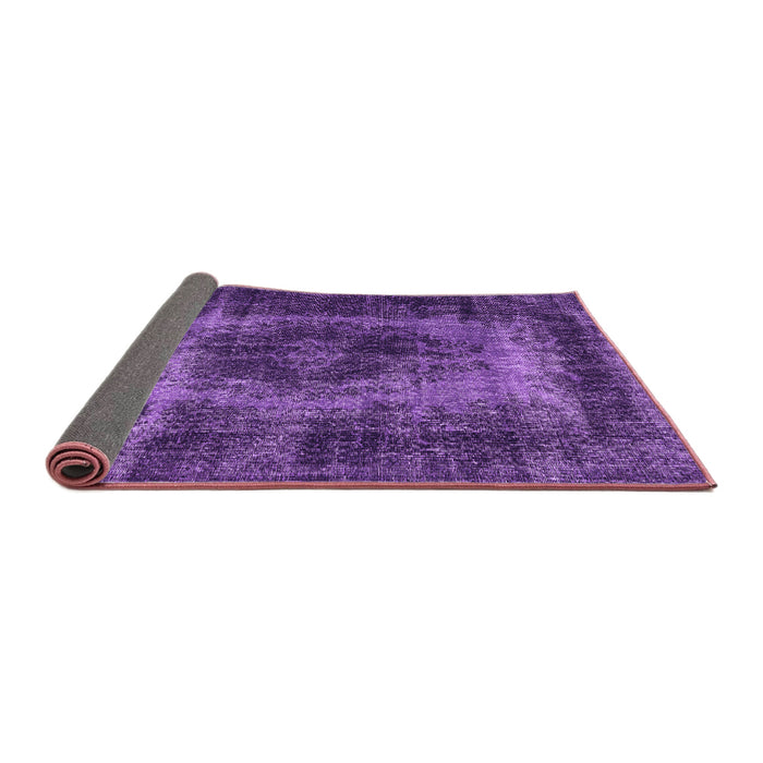 Sideview of Persian Purple Traditional Rug, tr2444pur