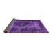 Sideview of Persian Purple Traditional Rug, tr2444pur