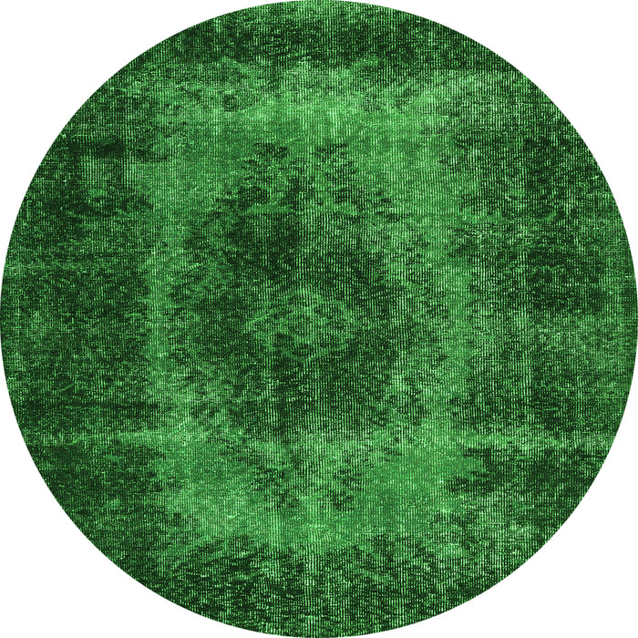 Machine Washable Persian Green Traditional Area Rugs, wshtr2444grn