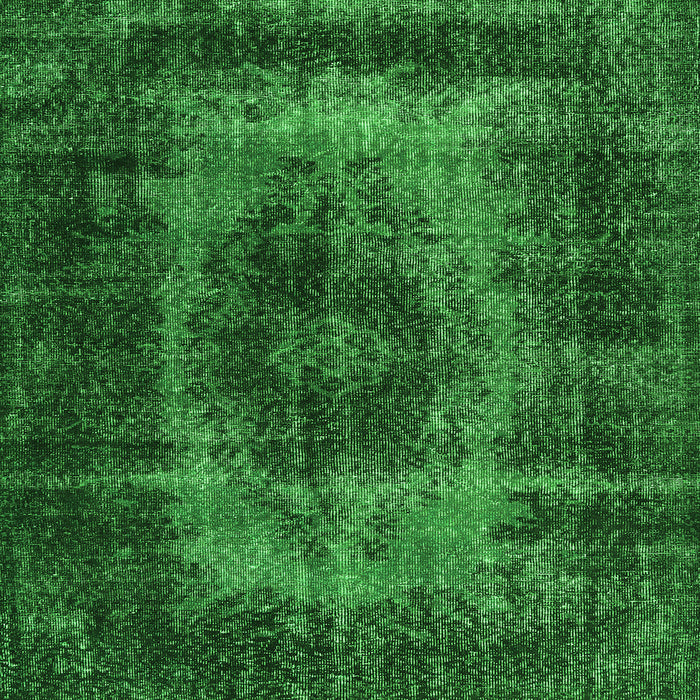 Serging Thickness of Persian Green Traditional Rug, tr2444grn