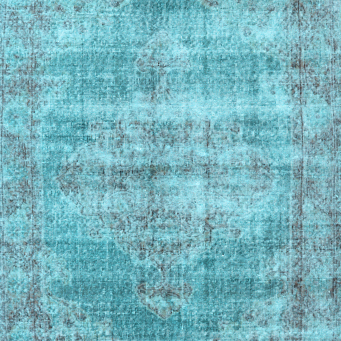 Machine Washable Persian Light Blue Traditional Rug, wshtr2445lblu