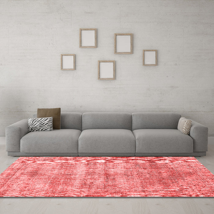 Traditional Red Washable Rugs
