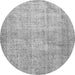 Machine Washable Persian Gray Traditional Rug, wshtr2446gry