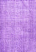 Machine Washable Persian Purple Traditional Area Rugs, wshtr2446pur