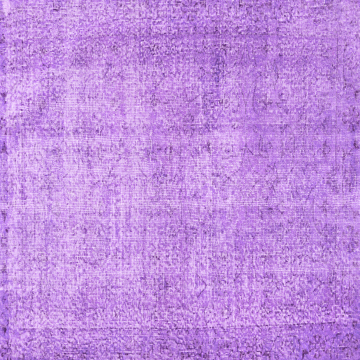 Square Persian Purple Traditional Rug, tr2446pur