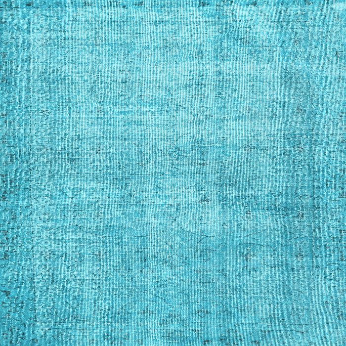 Square Machine Washable Persian Light Blue Traditional Rug, wshtr2446lblu
