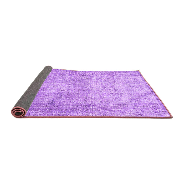 Sideview of Persian Purple Traditional Rug, tr2446pur