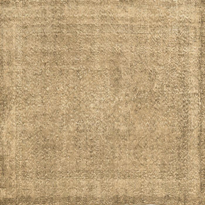 Square Persian Brown Traditional Rug, tr2448brn
