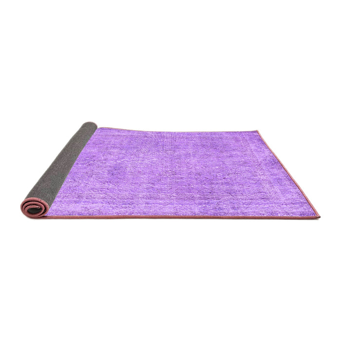 Sideview of Persian Purple Traditional Rug, tr2448pur
