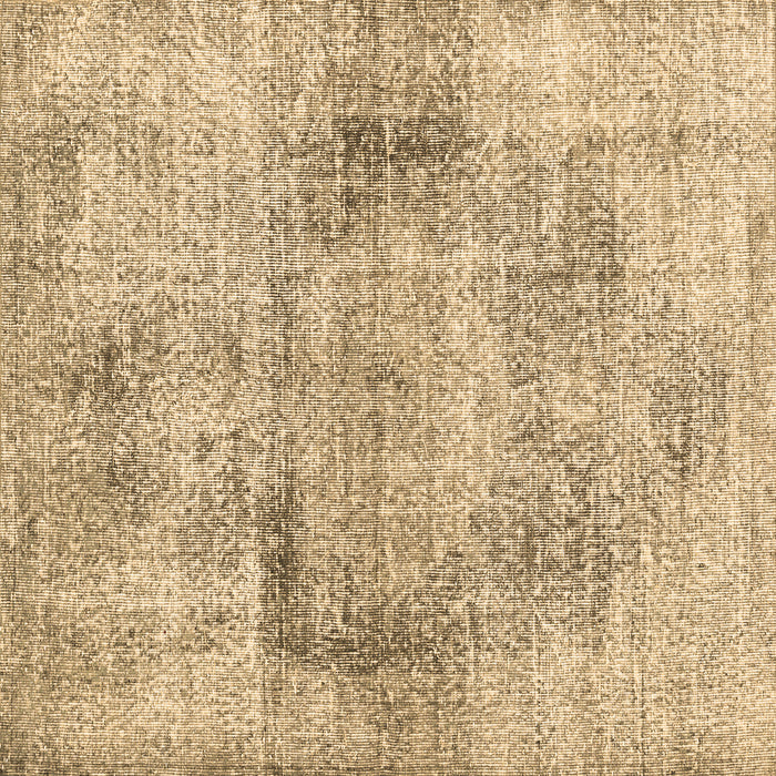 Square Persian Brown Traditional Rug, tr2449brn