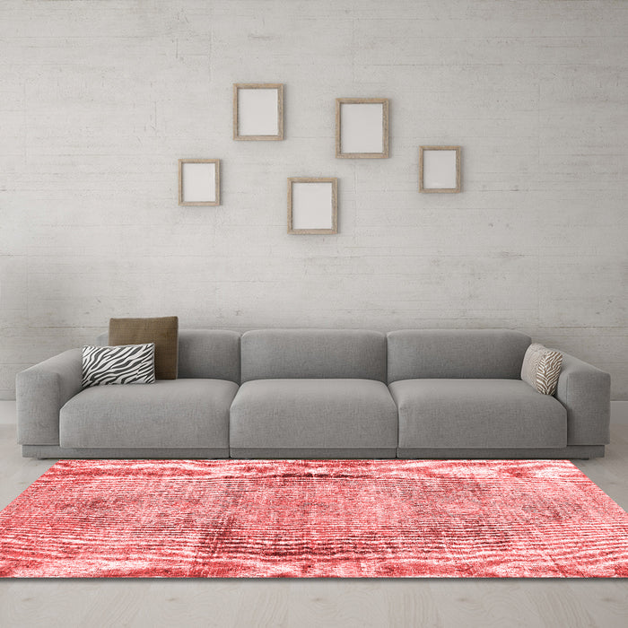 Traditional Red Washable Rugs