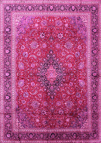 Medallion Pink Traditional Rug, tr244pnk