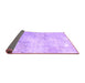 Sideview of Persian Purple Traditional Rug, tr2450pur