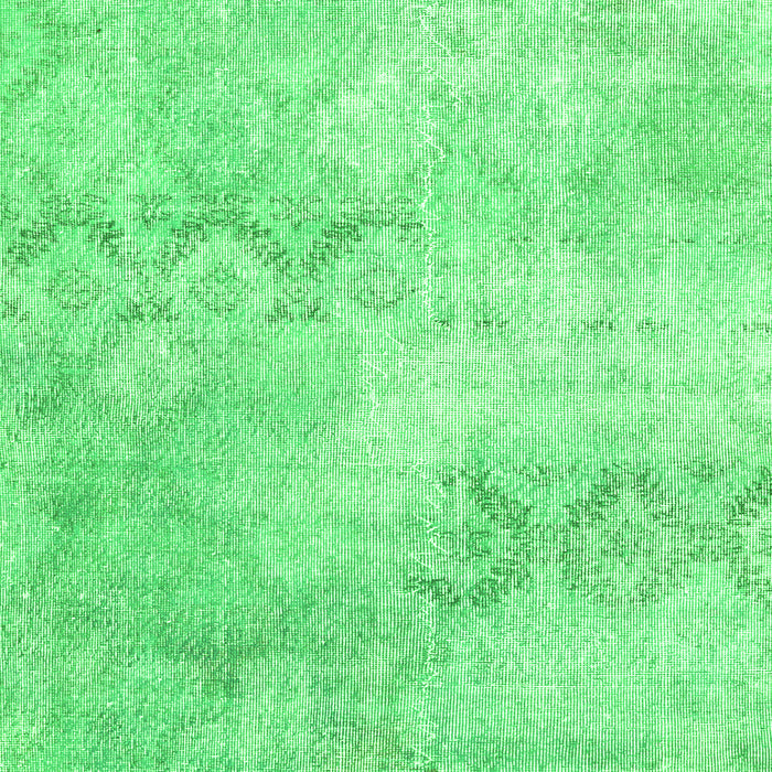 Serging Thickness of Machine Washable Persian Green Traditional Area Rugs, wshtr2450grn