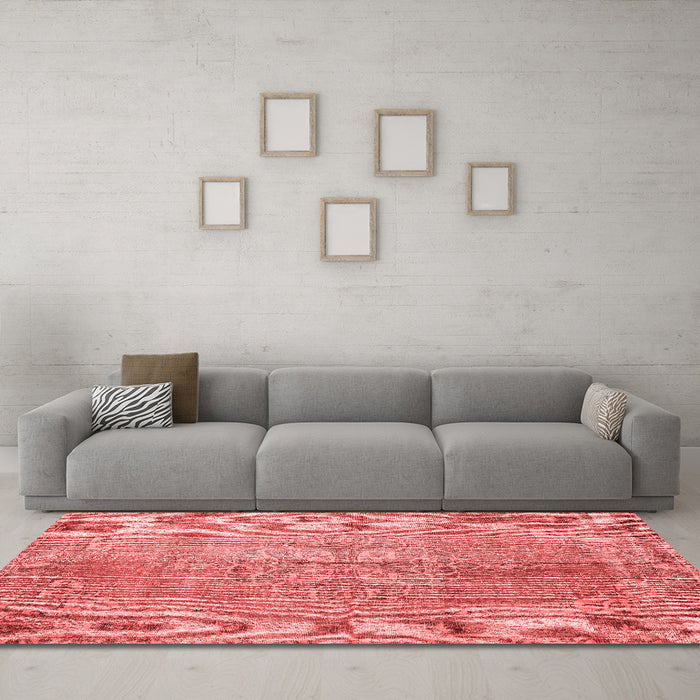Traditional Red Washable Rugs