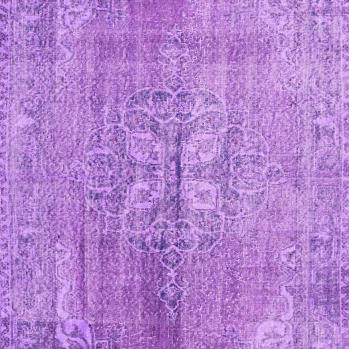 Machine Washable Persian Purple Traditional Area Rugs, wshtr2451pur