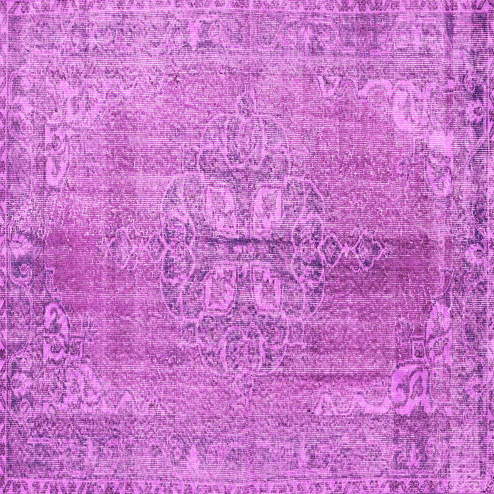 Square Persian Pink Traditional Rug, tr2451pnk