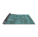 Sideview of Persian Light Blue Traditional Rug, tr2452lblu