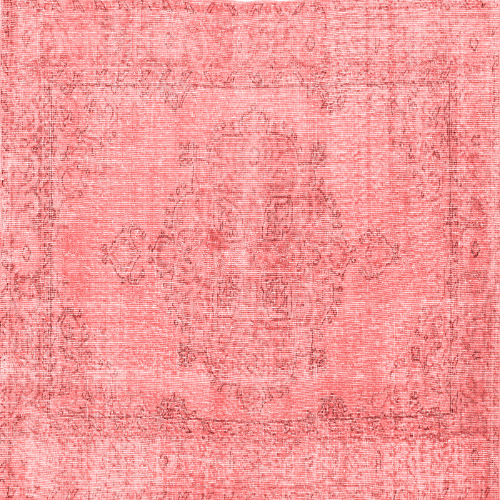 Machine Washable Persian Red Traditional Rug, wshtr2453red