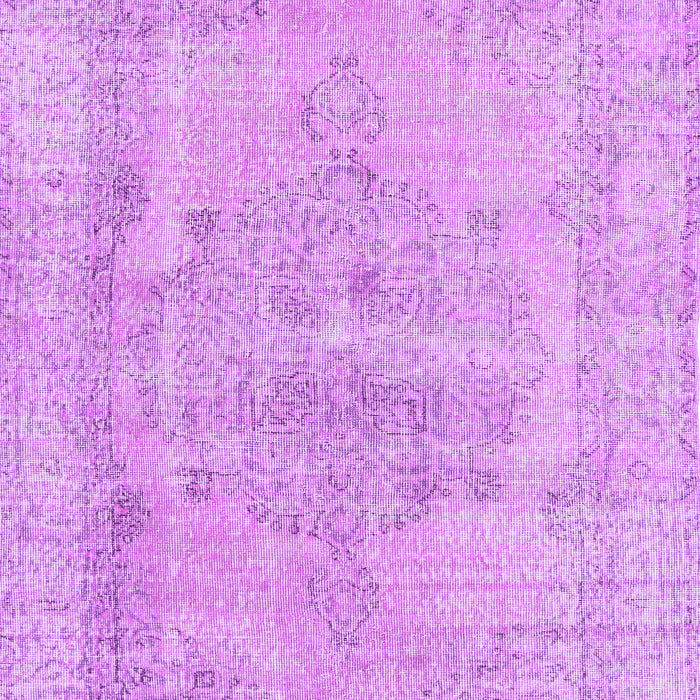 Machine Washable Persian Purple Traditional Area Rugs, wshtr2453pur