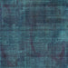 Square Persian Turquoise Bohemian Rug, tr2454turq