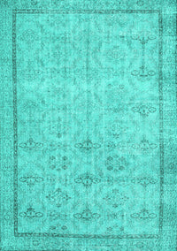 Persian Turquoise Traditional Rug, tr2455turq