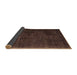 Sideview of Persian Brown Traditional Rug, tr2456brn