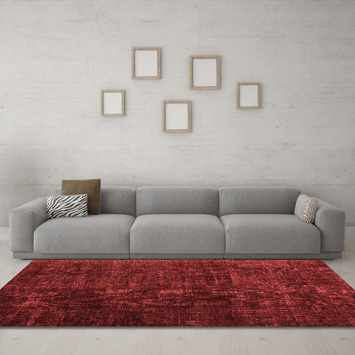 Traditional Red Washable Rugs