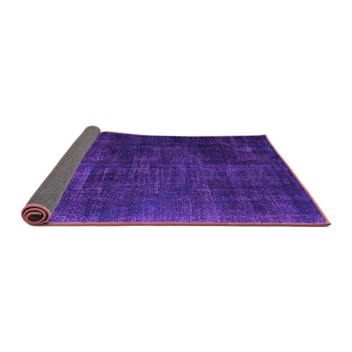 Sideview of Persian Purple Traditional Rug, tr2456pur
