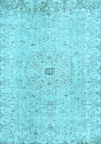 Persian Light Blue Traditional Rug, tr2457lblu