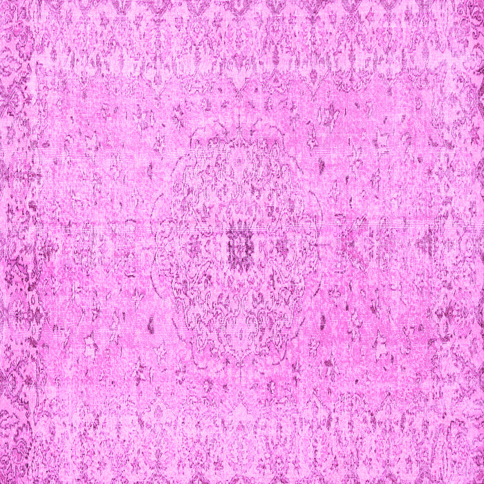 Square Persian Pink Traditional Rug, tr2457pnk