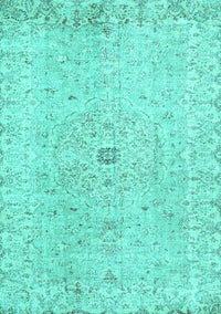 Persian Turquoise Traditional Rug, tr2457turq