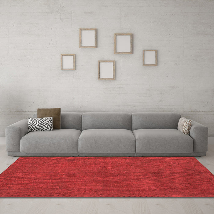 Traditional Red Washable Rugs