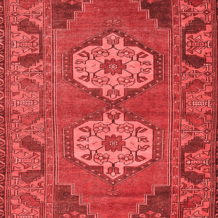 Machine Washable Persian Red Traditional Rug, wshtr2459red