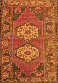 Persian Orange Traditional Rug, tr2459org