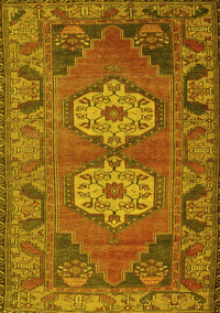 Persian Yellow Traditional Rug, tr2459yw