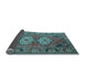 Sideview of Persian Light Blue Traditional Rug, tr2459lblu