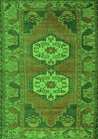 Persian Green Traditional Rug, tr2459grn